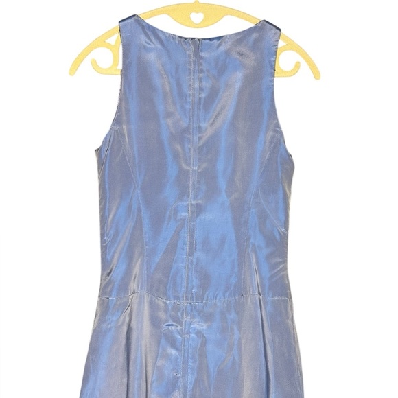 Jessica McClintock Bridal 2000s Vintage Iridescent Gown 4 - Picture 5 of 8